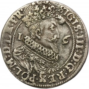 Sigismund III Vasa, 1/4 Thaler Danzig 1624/3 - PR•