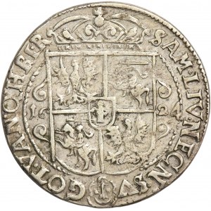 Sigismund III Vasa, 1/4 Thaler Bromberg 1624 - PRV M