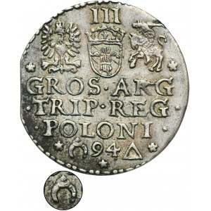 Žigmund III Vasa, Trojak Malbork 1594 - otvorený prsteň