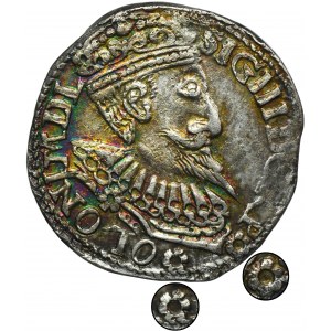 Žigmund III Vasa, Trojak Olkusz 1598 - ZRADA, rozety