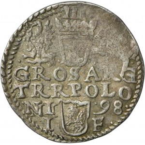 Sigismund III Vasa, 3 Groschen Olkusz 1598