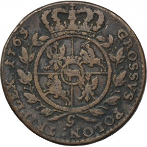 Poniatowski, 3 Groschen Krakau 1765 g