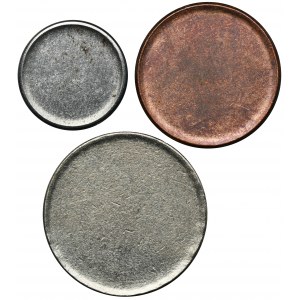 Set, Finland, Coin blanks (3 pcs.)