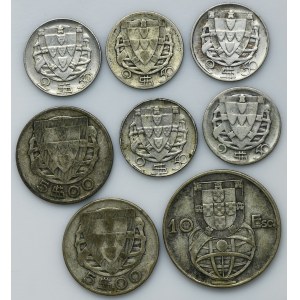 Set, Portugal, Escudos (8 pcs.)