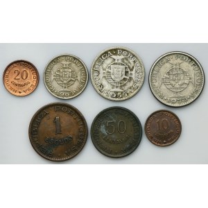 Zestaw, Mozambik, Centavos i Escudos (7 szt.)