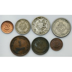Sada, Mozambik, centavos a escudos (7 kusů)
