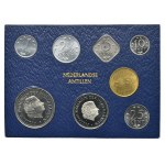 Set, Netherlands Antilles, Five Sets of Vintage 1980 Utrecht and Tokens (35 pcs.)