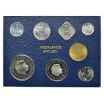 Set, Netherlands Antilles, Five Sets of Vintage 1980 Utrecht and Tokens (35 pcs.)