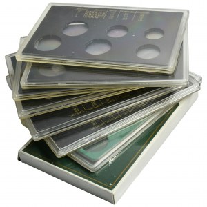 Circulating coin boxes from the State Mint (7 pieces).