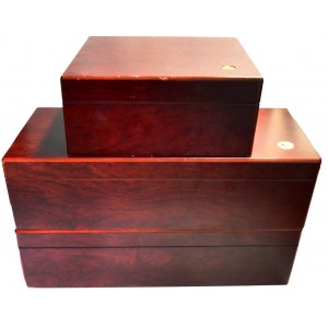 Elegante Plattenboxen (3 Stück)