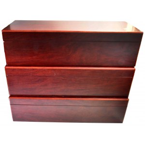 Elegant slab boxes (3 pcs.)