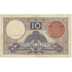 10 zlatých 1924 - III EM A - VEĽKÁ ZRADA