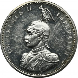 Německo, Německá východní Afrika, Vilém I., 1 rupie Berlín 1890