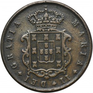 Portugalia, Maria II, 10 Realów Lizbona 1846