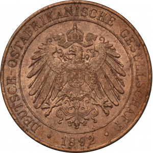 Niemcy, Niemiecka Afryka Wschodnia, 1 Pesa Berlin 1892