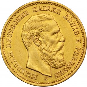 Deutschland, Preußen, Friedrich III., 10 Mark Berlin 1888 A