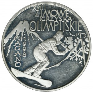 10 złotych 1998 XVIII Zimowe Igrzyska Olimpijskie w Nagano