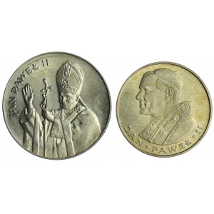 Zestaw, Jan Paweł II, 1.000 złotych i 10.000 złotych (2 szt.)