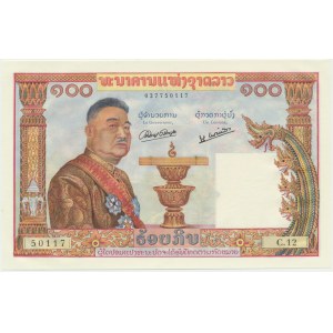Laos, 100 kipov (1957-62)