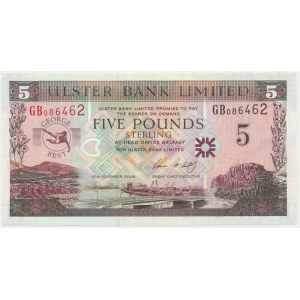 Northern Ireland, 5 pounds 2006, Geogre Best - commemorative banknote