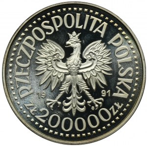 SAMPLE, 200 000 PLN 1991 Ján Pavol II, oltárny obraz