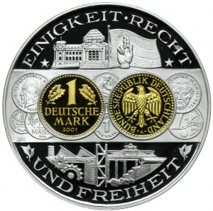 Germany, Commemorative coin minted to celebrate 1200 years of German coinage 2002 - Deutsche Mark