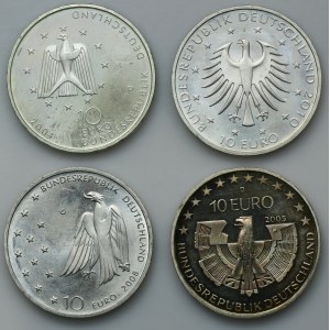 Sada, Nemecko, 10 € (4 ks)