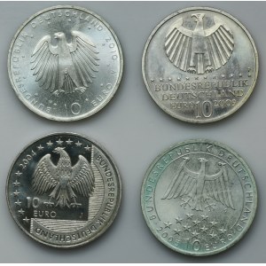 Zestaw, Niemcy, 10 Euro (4 szt.)