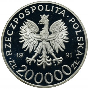 200.000 zl 1991 General Leopold Okulicki Niedźwiadek