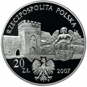 20 złotych 2007 Miasto Średniowieczne w Toruniu