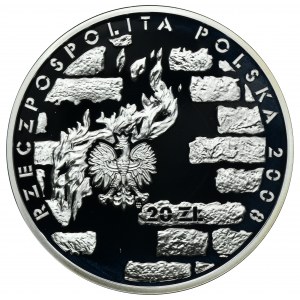 20 złotych 2008 65. Rocznica Powstania w Getcie Warszawskim