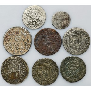 Sada, Poľsko a Česká republika, zmiešané mince (8 kusov)
