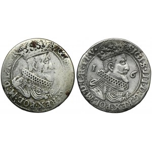 Satz, Sigismund III Vasa, Ort Gdansk 1623 und 1624 (2 Stück)