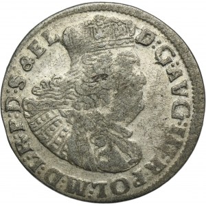 Augustus III of Poland, 6 Groschen Danzig 1763 REOE