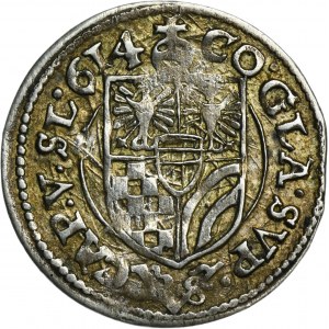 Slezsko, Ziębicko-Oleśnické knížectví, Karel II, 3 Krajcary Olesnica 1614