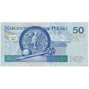 50 zlotých 1994 - YC - náhradní série