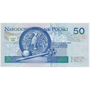 50 złotych 1994 - YC - seria zastępcza