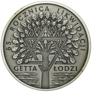 20 złotych 2009 65. výročie likvidácie lodžského geta