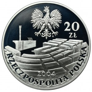 20 złotych 2004 15-lecie Senatu III RP