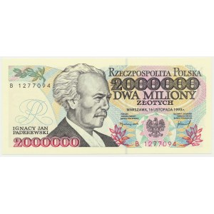 2 miliony złotych 1993 - B -