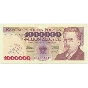 1 milion złotych 1993 - N - wyjątkowo rzadkie