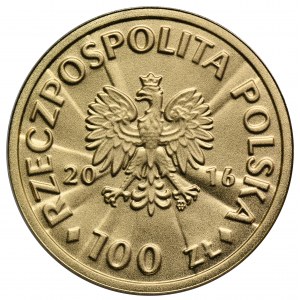 100 Gold 2016 Centennial of Poland's Regaining of Independence - Jozef Haller
