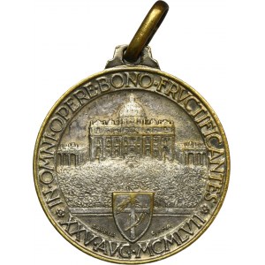 Państwo Kościelne, Watykan, Pius, Medal 1957 - In Omni Bono Frvctificantes