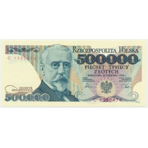 500,000 PLN 1990 - C -.