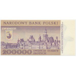 200,000 zl 1989 - P -.