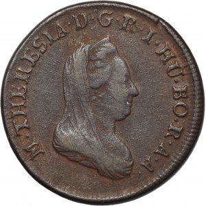 Austria, Maria Teresa, 1 Krajcar Smolnik 1780 S
