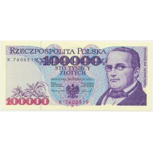 100,000 PLN 1993 - K -.