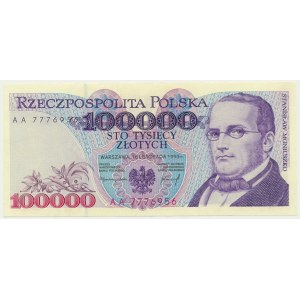 100.000 złotych 1993 - AA - POSZUKIWANA