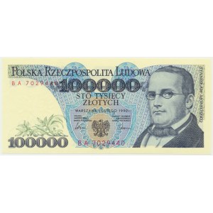 PLN 100.000 1990 - BA -