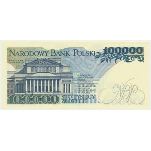 100.000 złotych 1990 - AM - rzadka seria